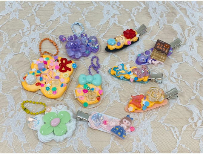 平日限定　ホイップデコ作り